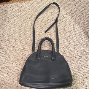 Dark blue, Matt & Nat bucket cross body bag.